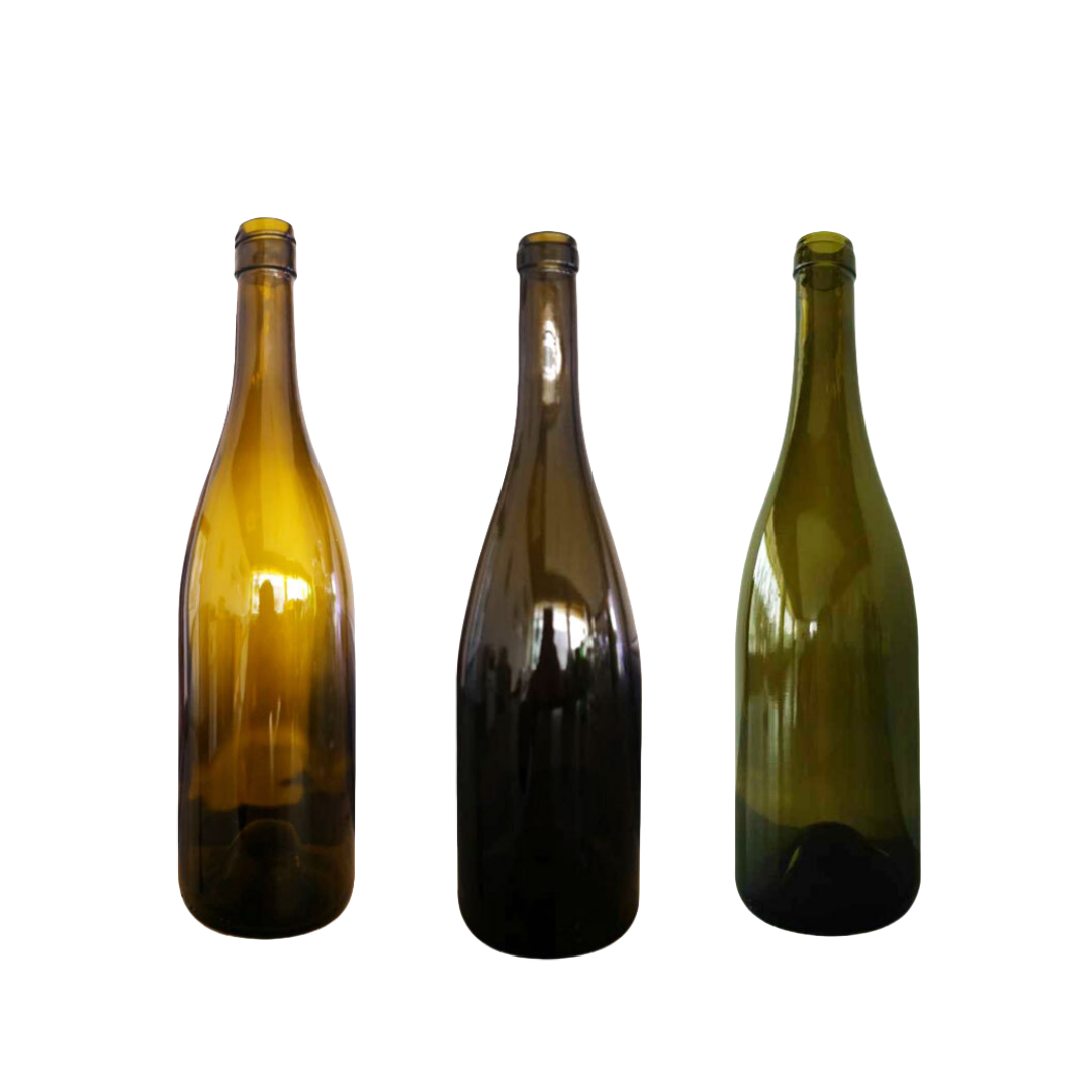 Bouteille en verre pour vin